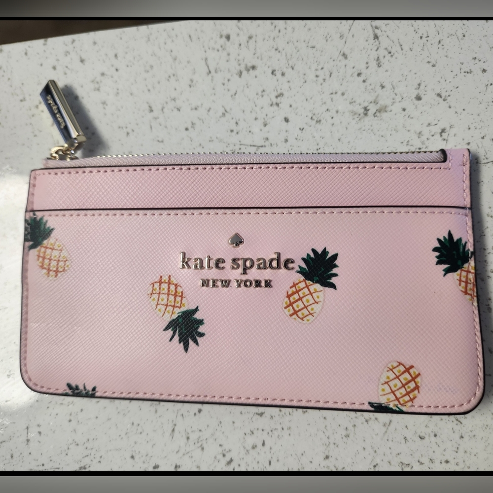 NWT Kate Spade Pineapple Wallet